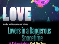 Lovers in a Dangerous Spacetime