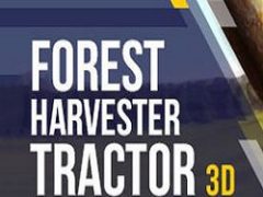 Forest Harvester Tractor 3D