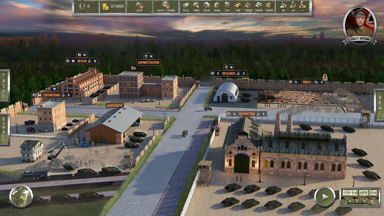 Arms Trade Tycoon Tanks - скриншот 1