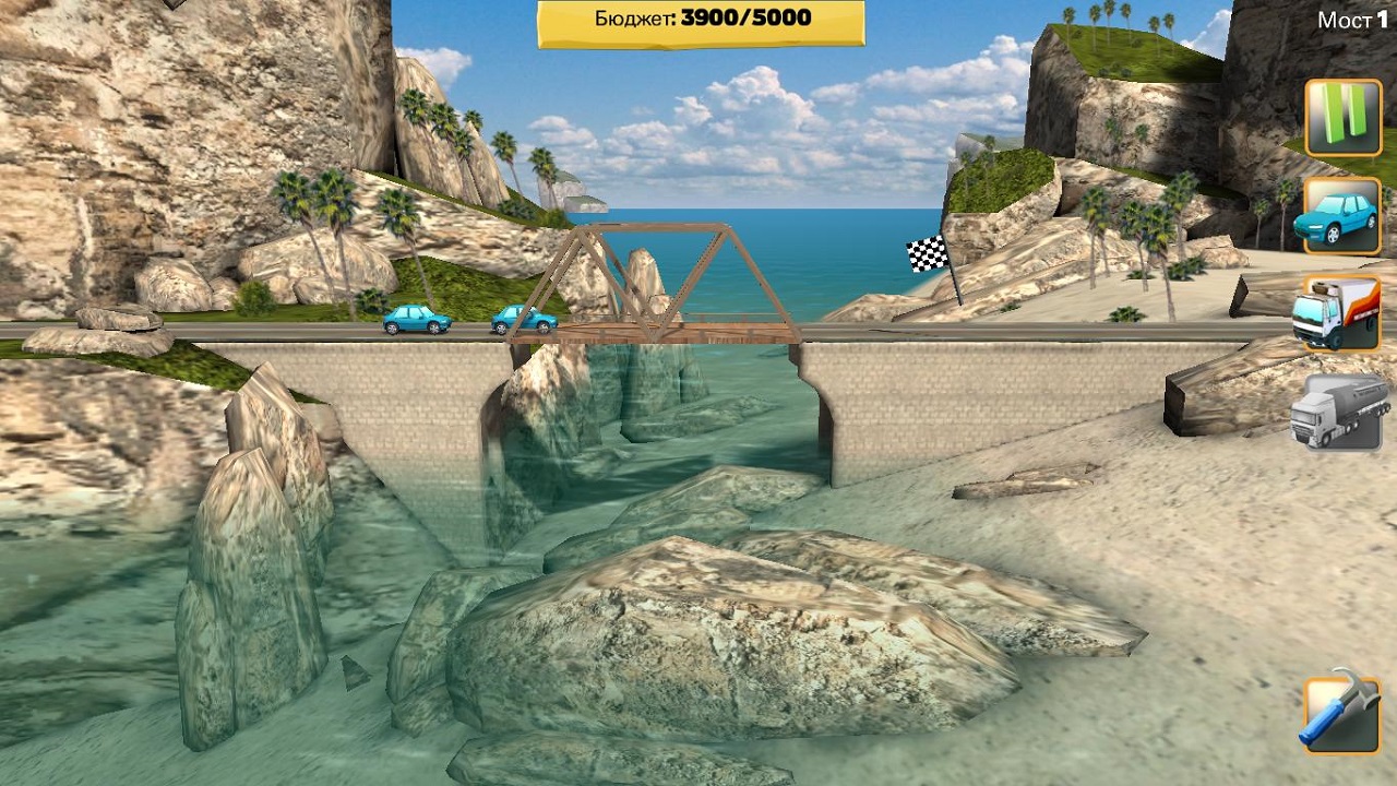 Bridge Constructor - скриншот 3