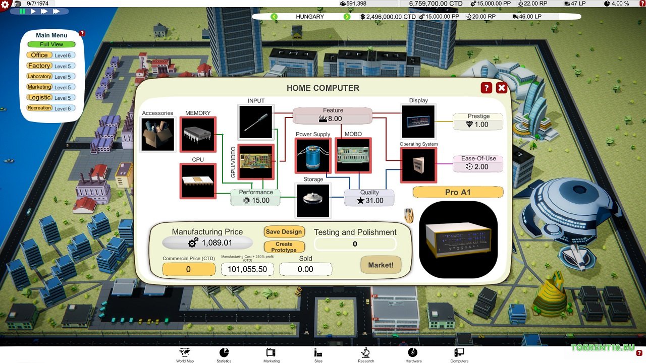 Computer Tycoon - скриншот 3