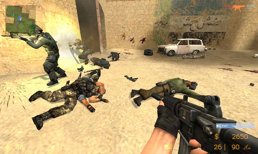 Counter Strike Source с ботами - скриншот 3