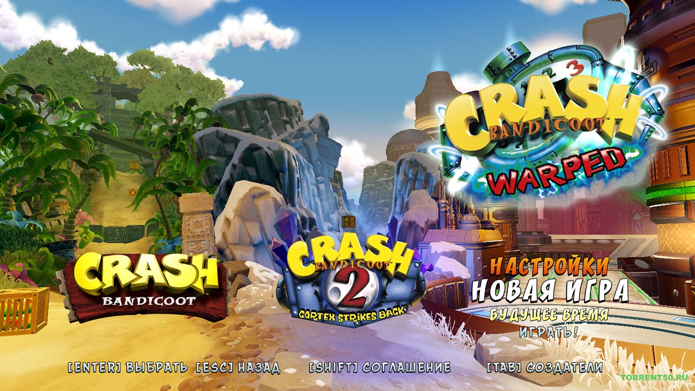 Crash Bandicoot N Sane Trilogy - скриншот 1