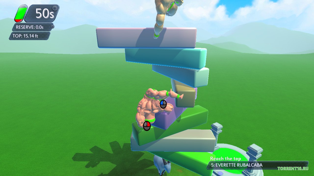 Mount Your Friends 3D A Hard Man is Good to Climb - скриншот 3