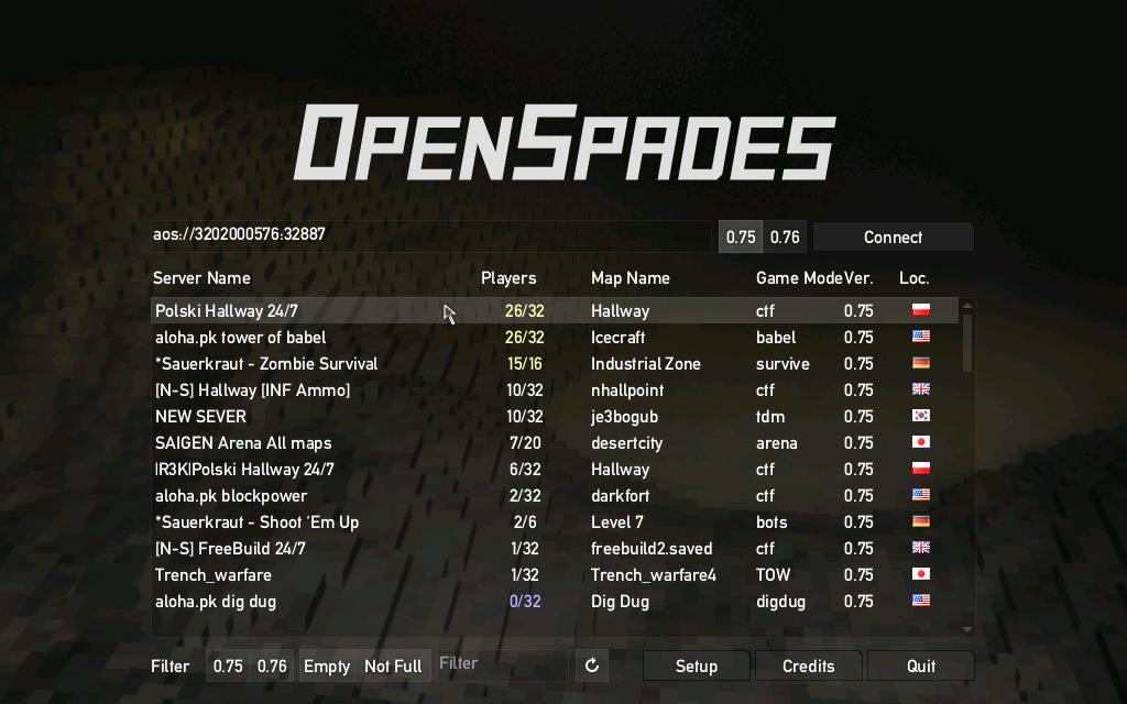 OpenSpades - скриншот 1