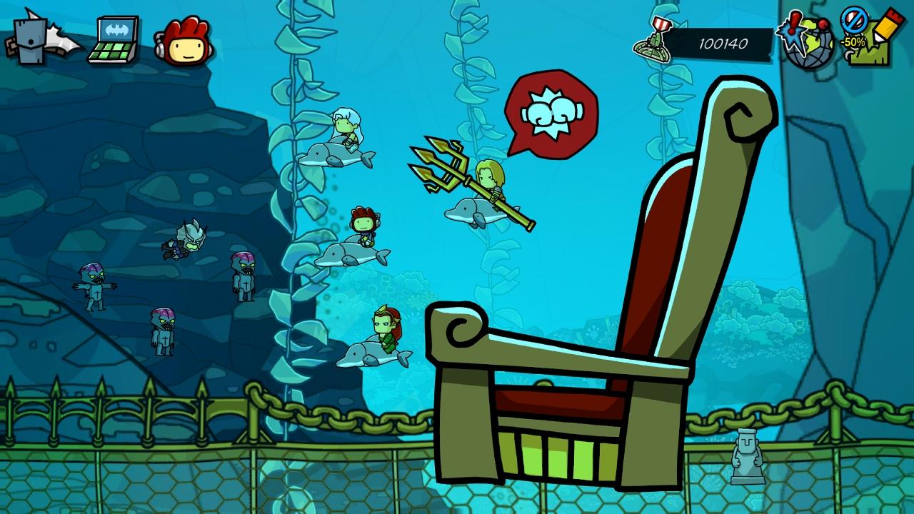 Scribblenauts: Unmasked A DC Comics Adventure - скриншот 1