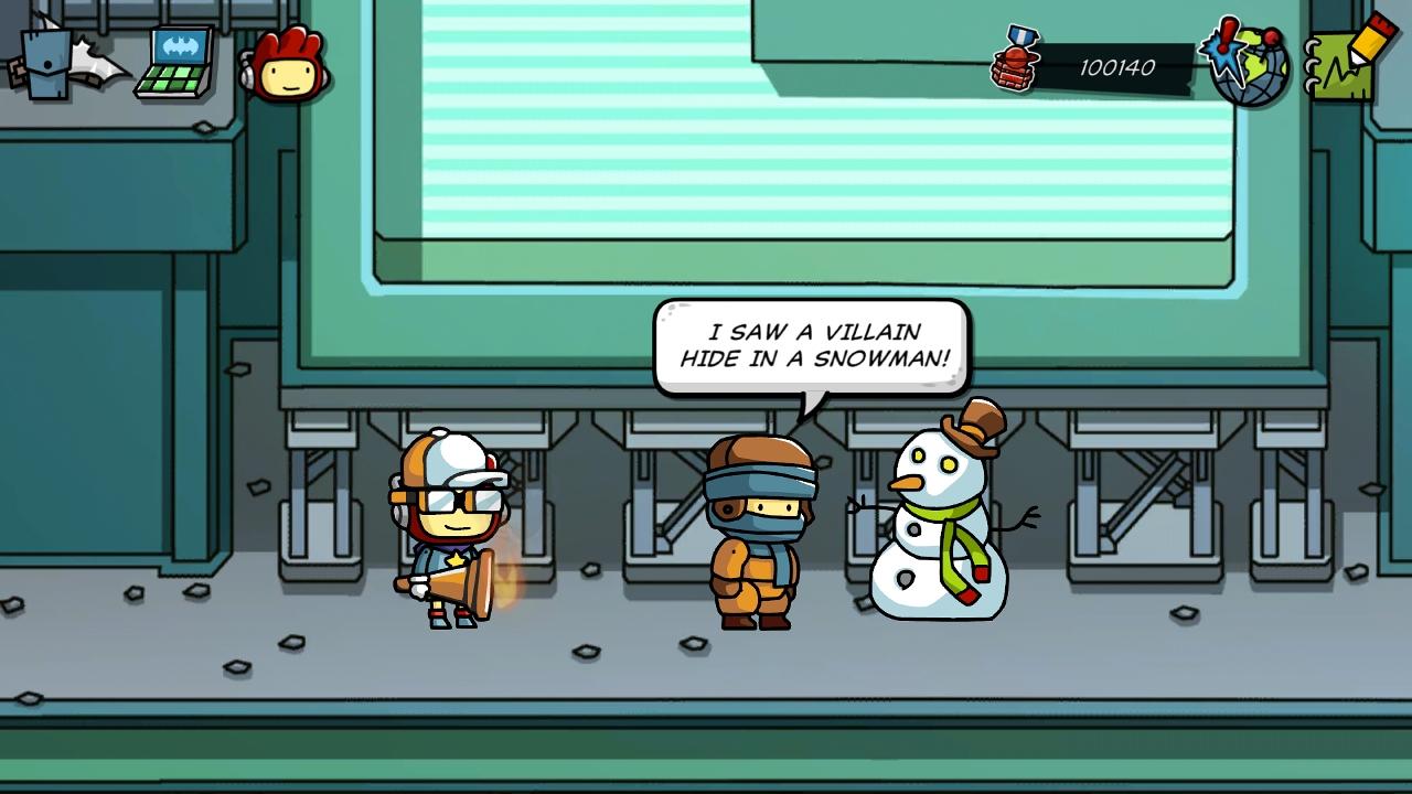Scribblenauts: Unmasked A DC Comics Adventure - скриншот 2