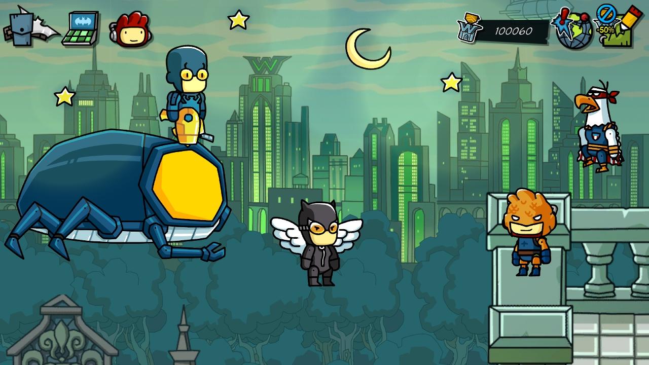 Scribblenauts: Unmasked A DC Comics Adventure - скриншот 4