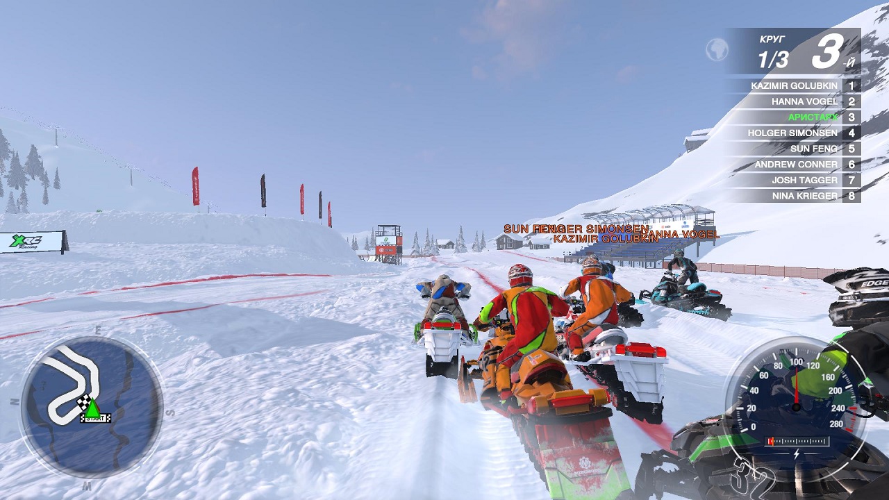 Snow Moto Racing Freedom - скриншот 3