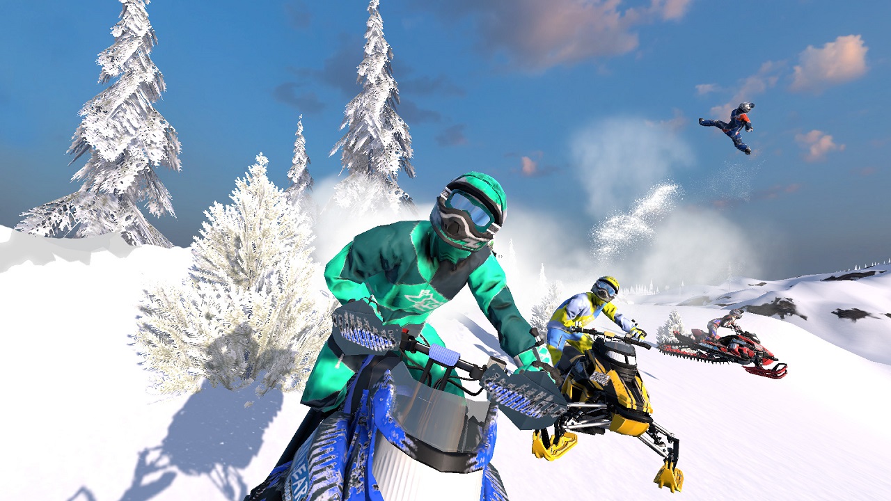 Snow Moto Racing Freedom - скриншот 5