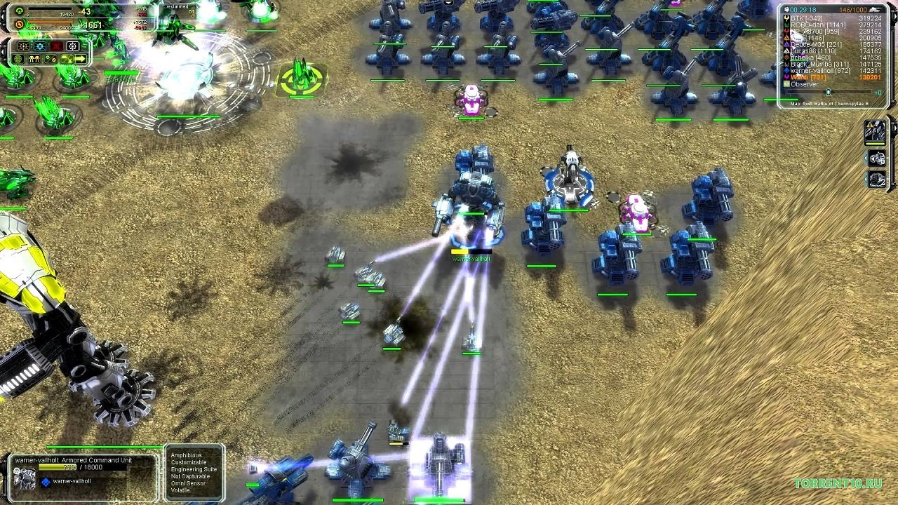 Supreme Commander Forged Alliance - скриншот 2