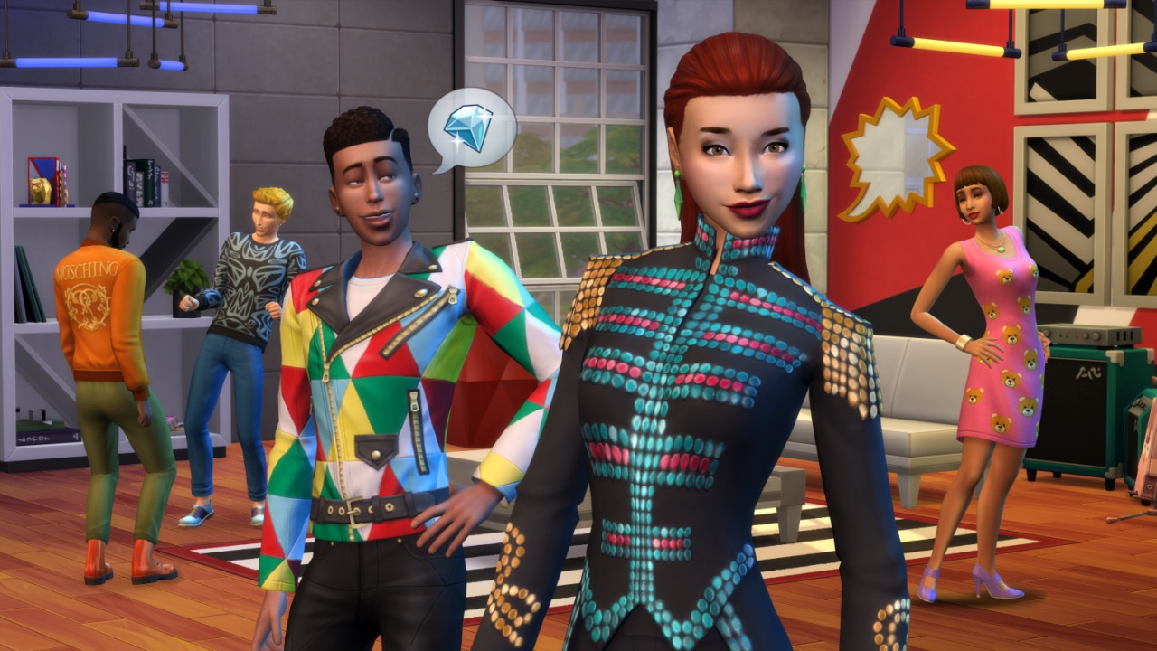 The Sims 4 Moschino - скриншот 1