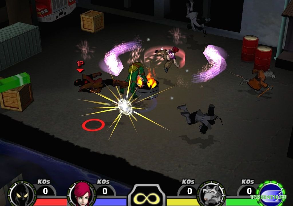 TMNT Mutant Melee - скриншот 5