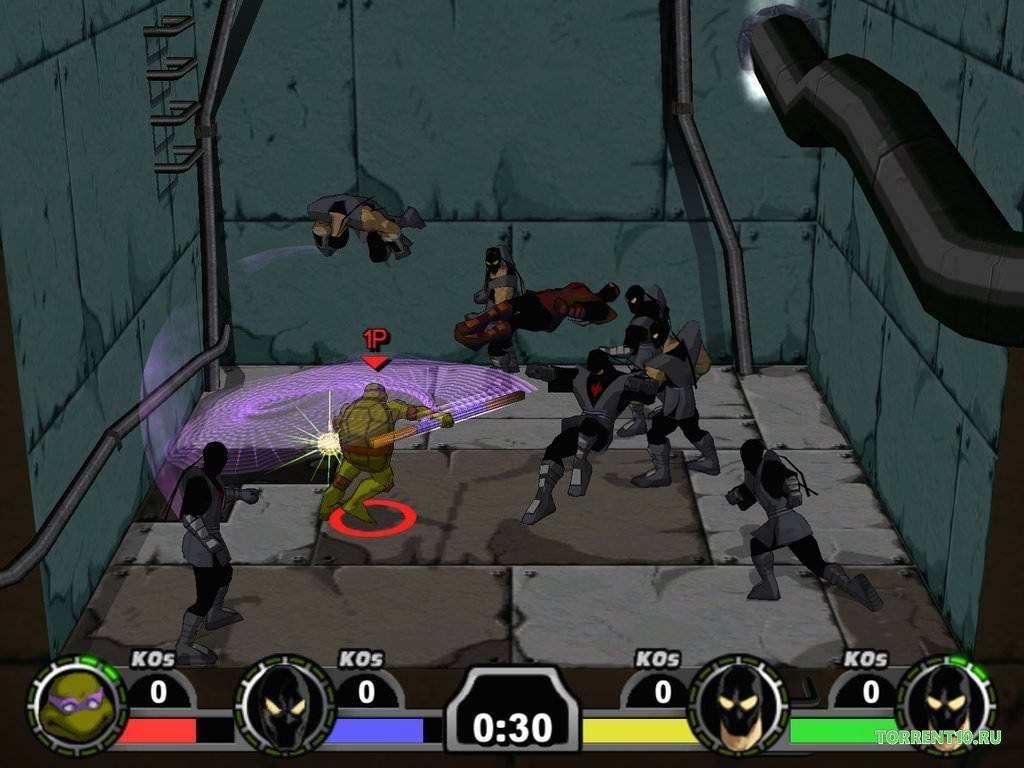 TMNT Mutant Melee - скриншот 6
