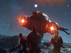 Orange Cast Sci-Fi Space Action Game