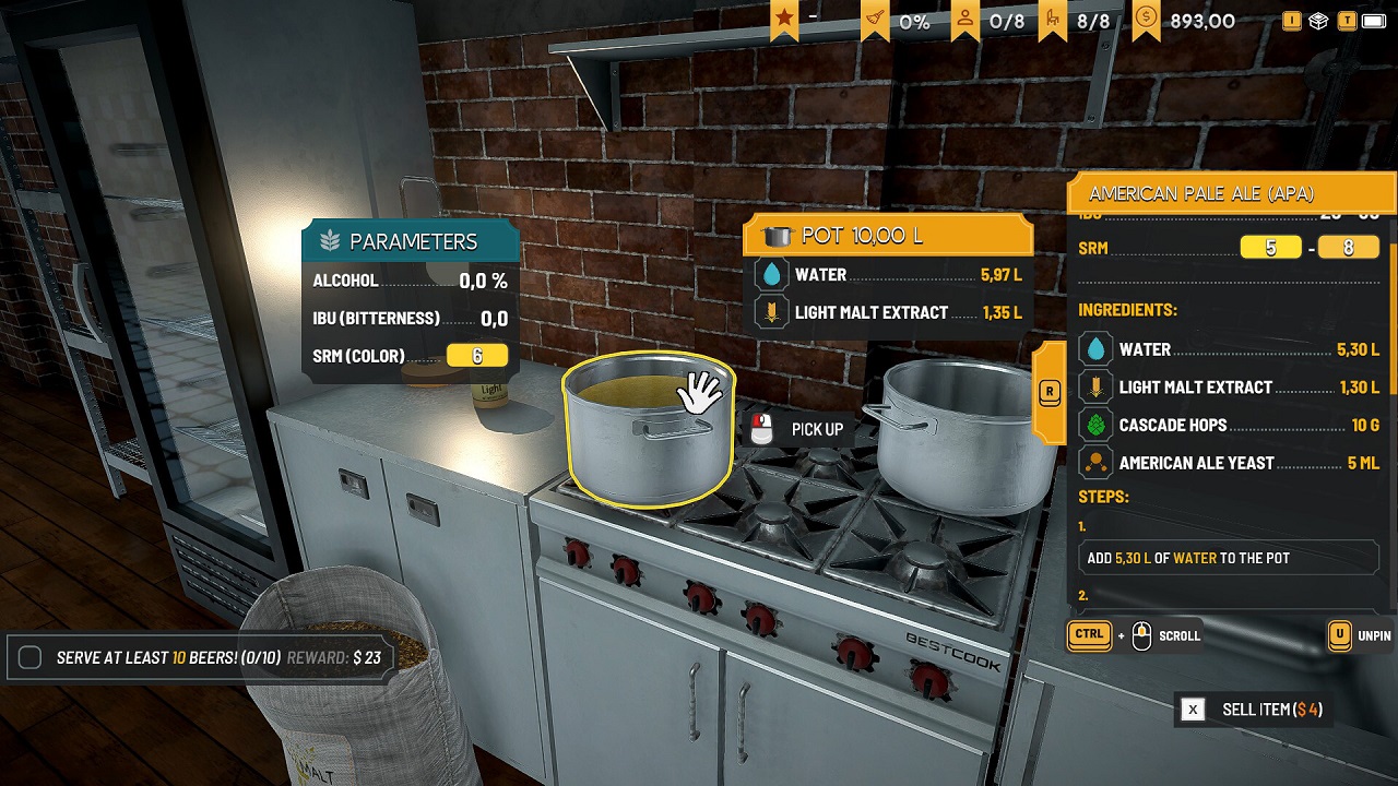 Brewpub Simulator - скриншот 1