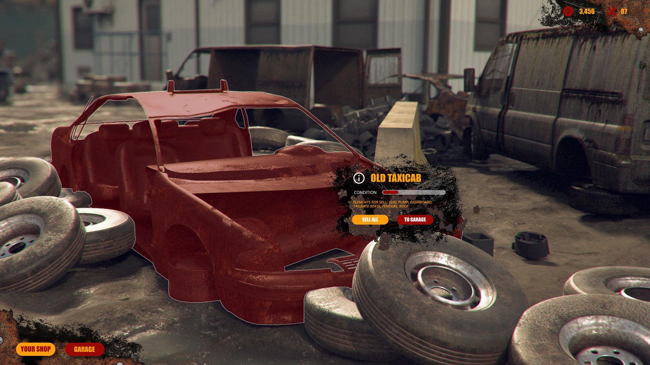 Car Scrapyard Simulator - скриншот 2