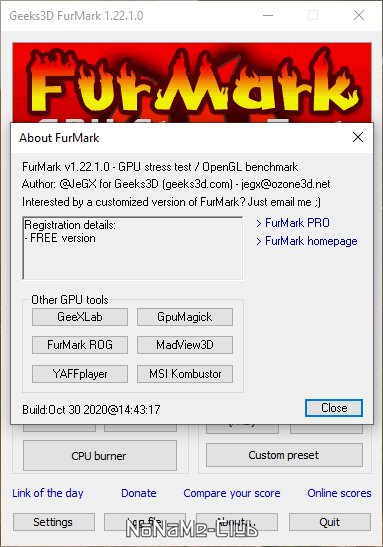 FurMark - скриншот 2