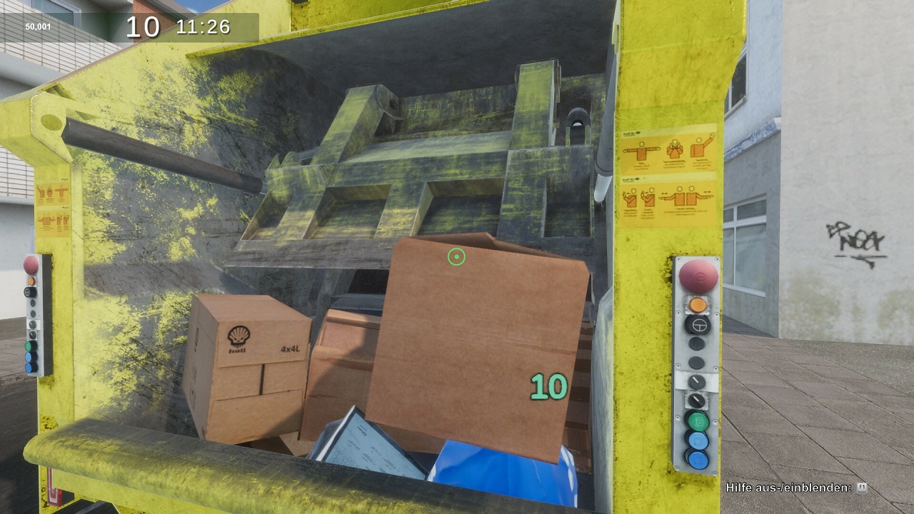 Garbage Truck Simulator - скриншот 1