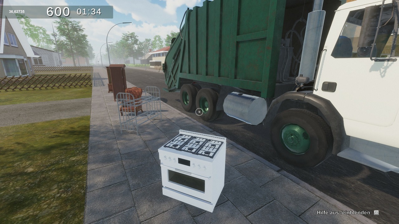 Garbage Truck Simulator - скриншот 2