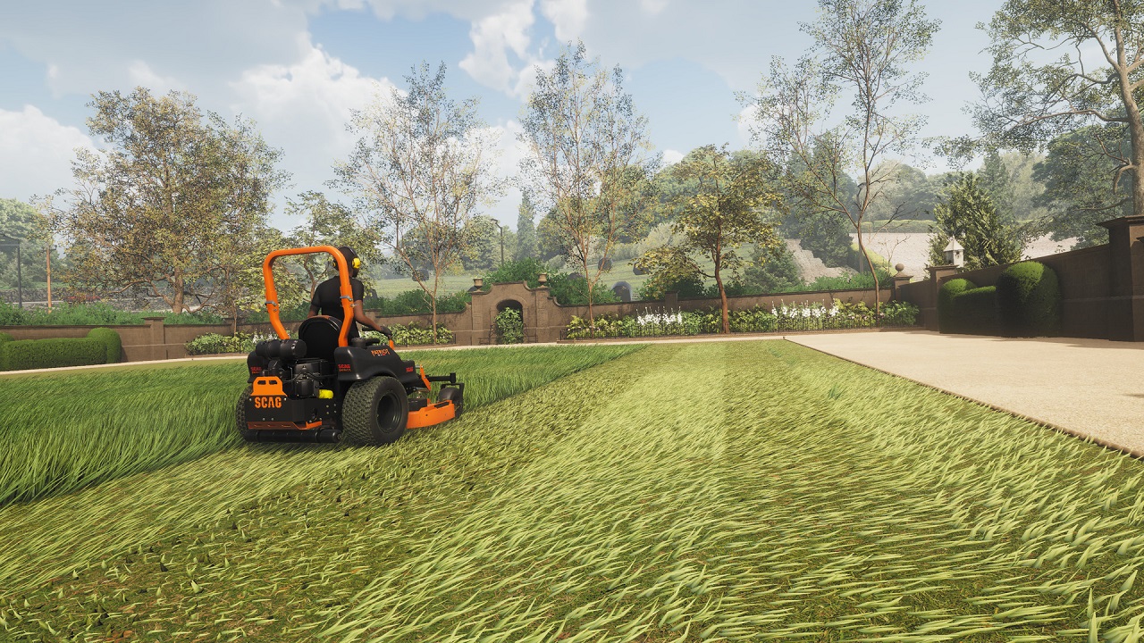 Lawn Mowing Simulator - скриншот 2