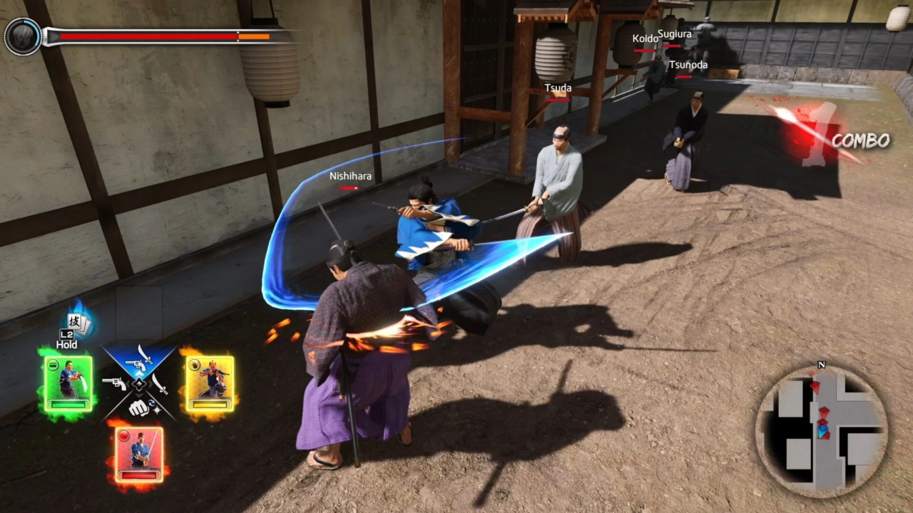 Like a Dragon Ishin! Механики - скриншот 6