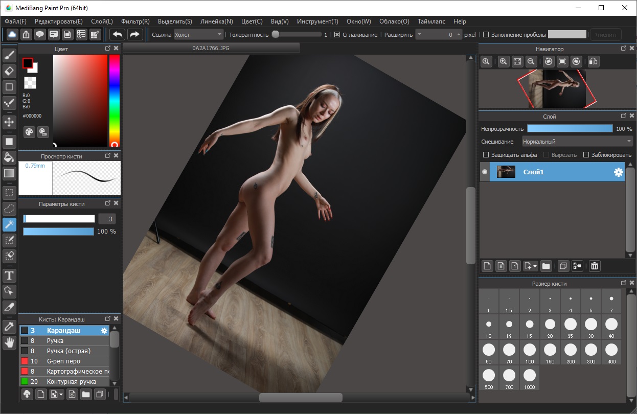 MediBang Paint Pro - скриншот 3