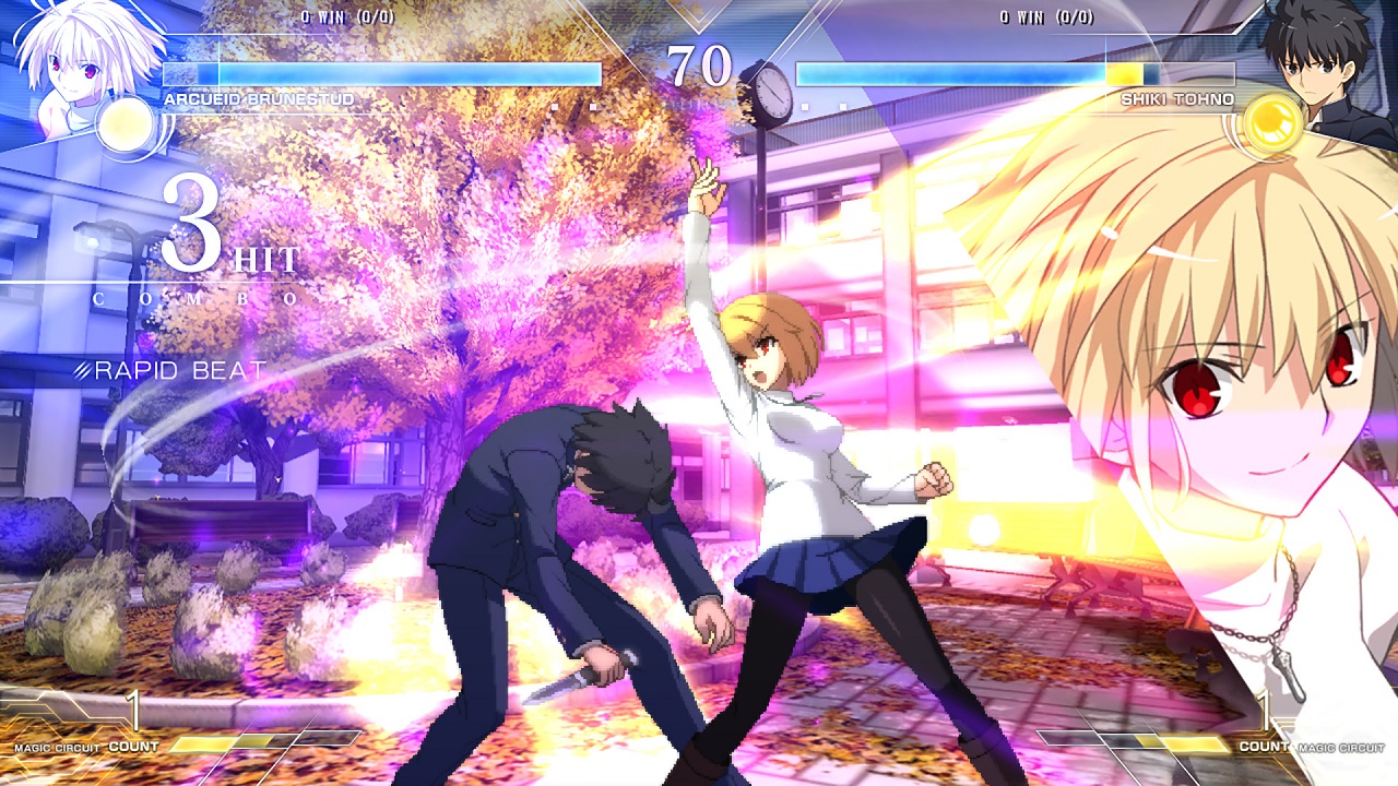 MELTY BLOOD TYPE LUMINA - скриншот 4