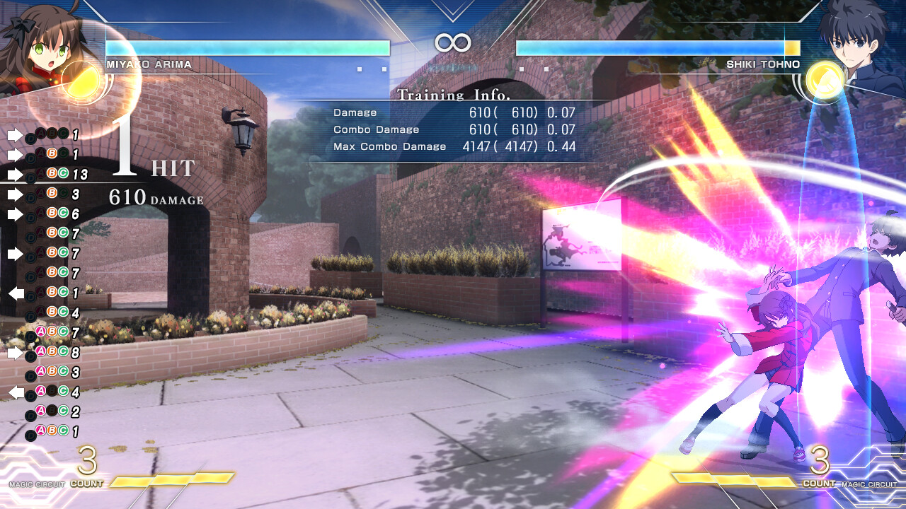 MELTY BLOOD TYPE LUMINA - скриншот 6