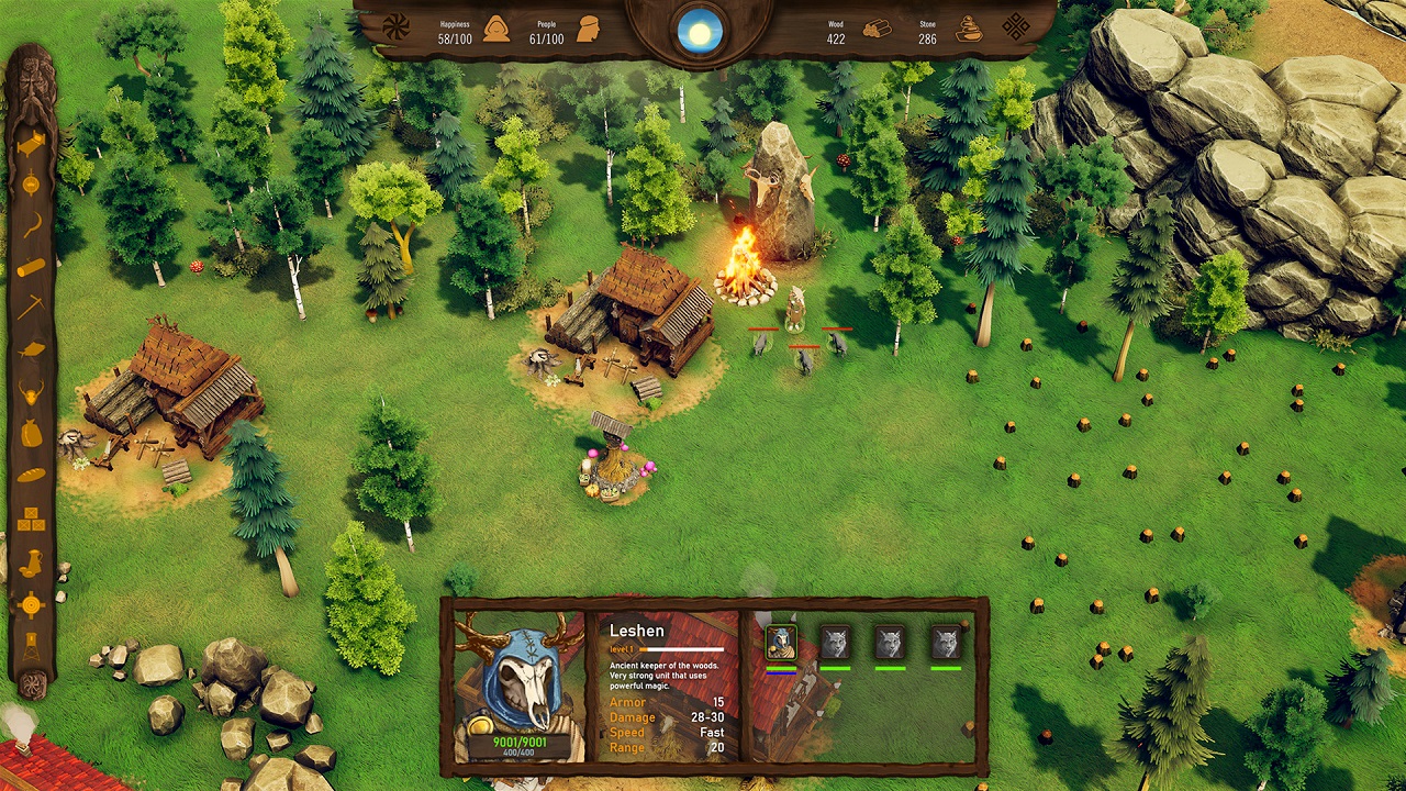 Mythos Slavic Builder Механики - скриншот 1