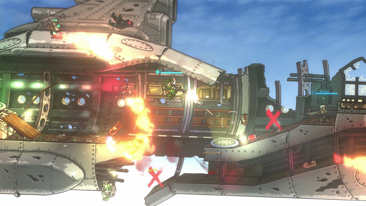 Strike Force Heroes - скриншот 1