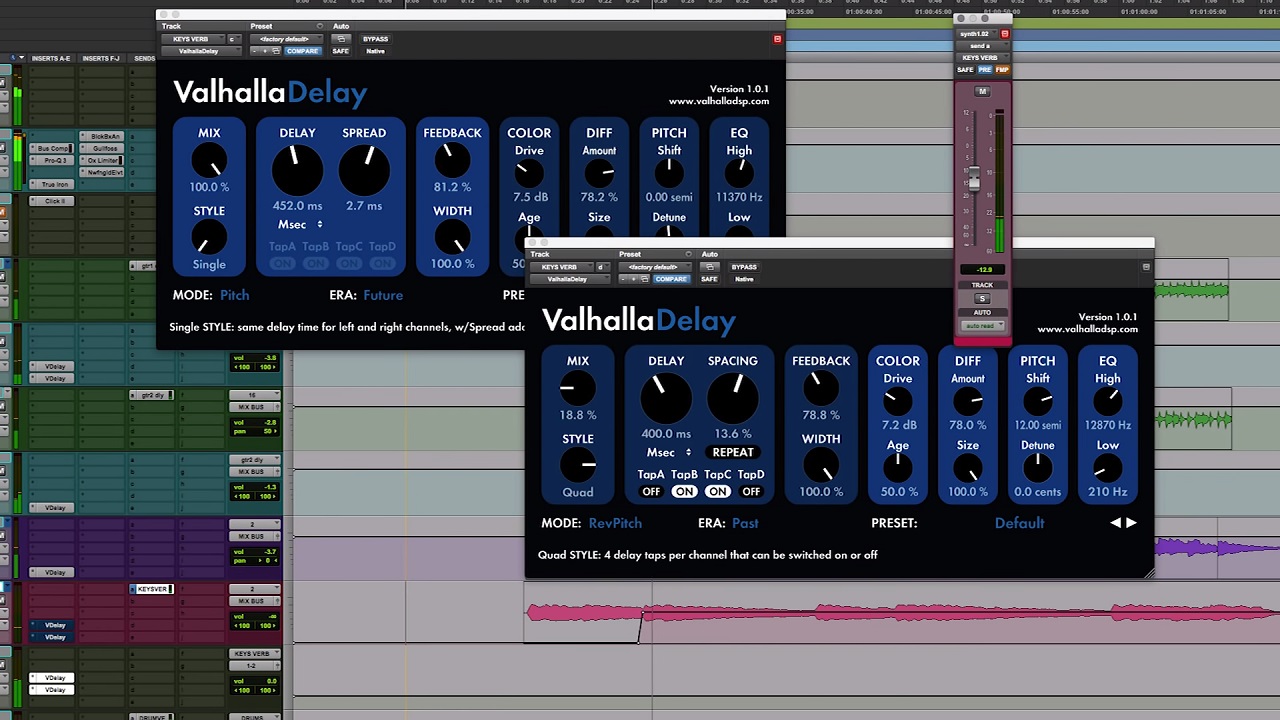 Valhalla Delay VST - скриншот 2