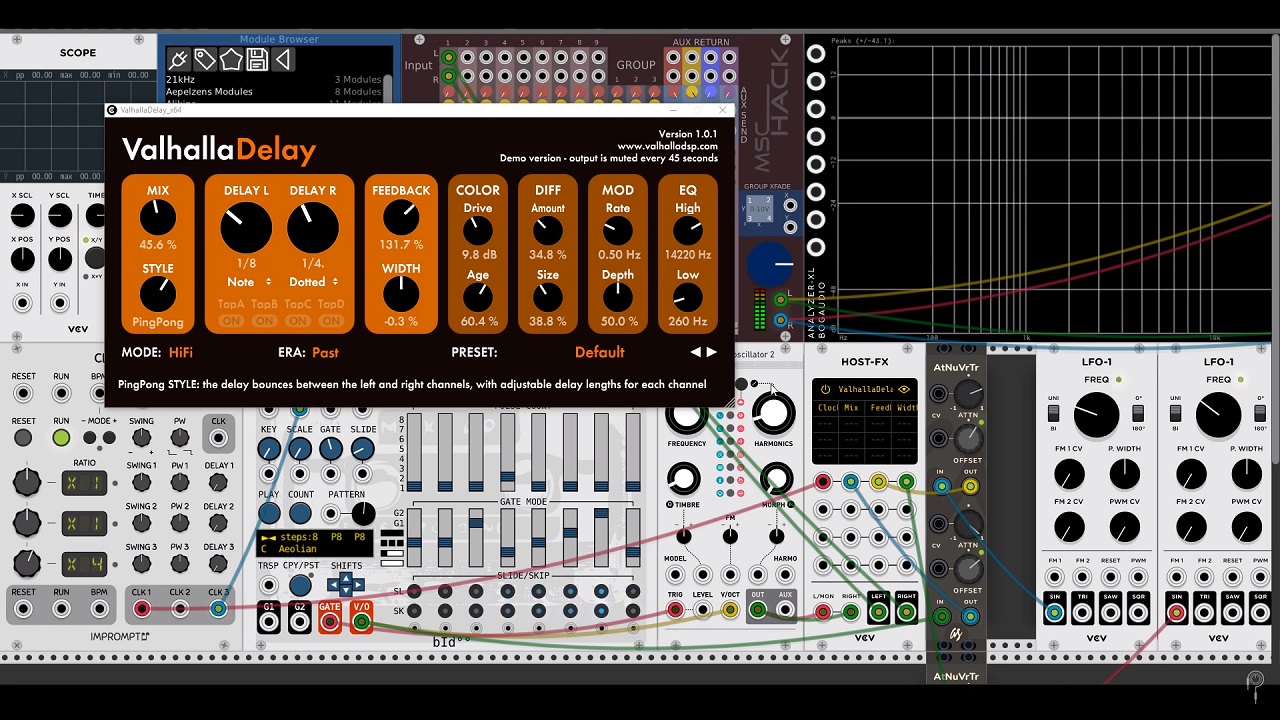 Valhalla Delay VST - скриншот 3